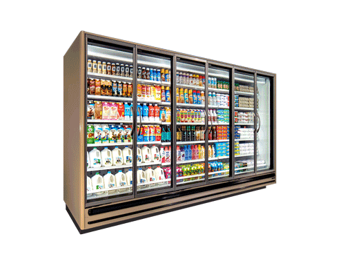 Zero Zone 12ORMC88D Reveal Merchandiser Refrigerator